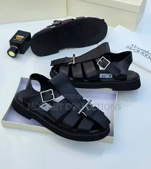 Alexander McQueen Leather Sandals Men's