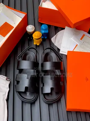 Hermes Chypre Leather Sandals