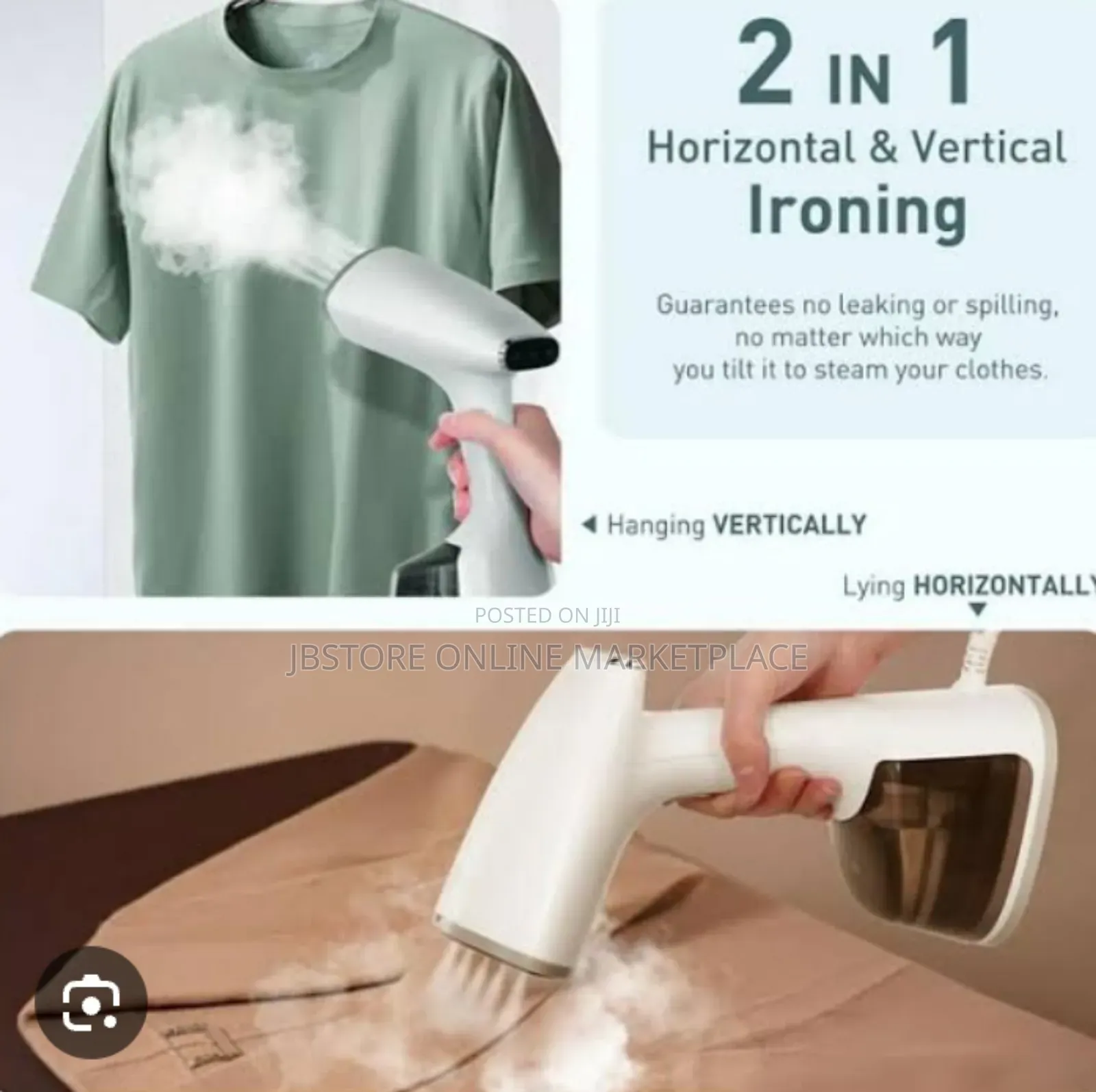 Eiries Premium Handheld Garment Steamer Ironing