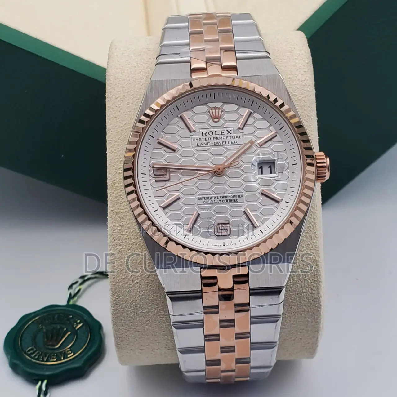 Rolex Male Watch Chain Strap Automatic System