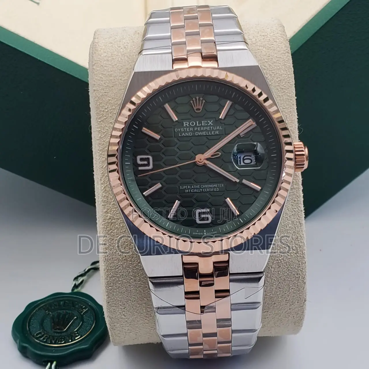 Rolex Male Watch Chain Strap Automatic System