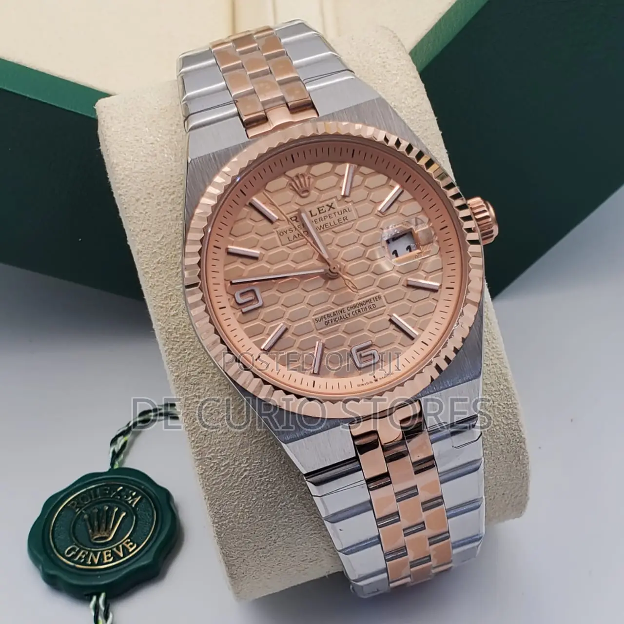 Rolex Male Watch Chain Strap Automatic System
