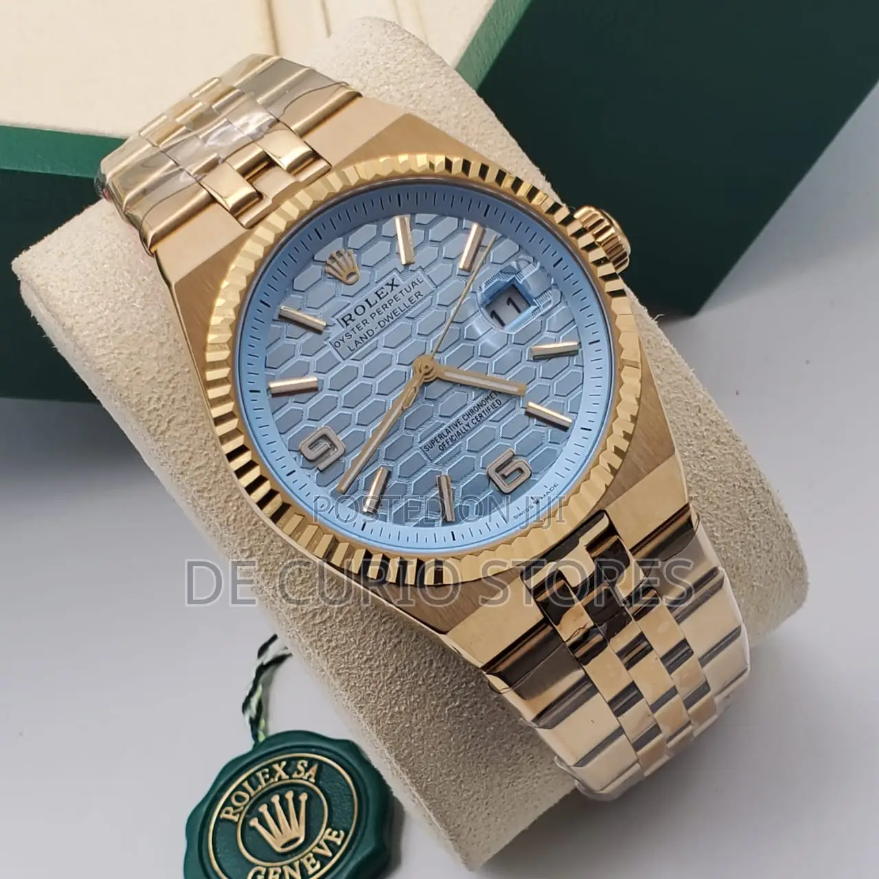 Rolex Male Watch Chain Strap Automatic System