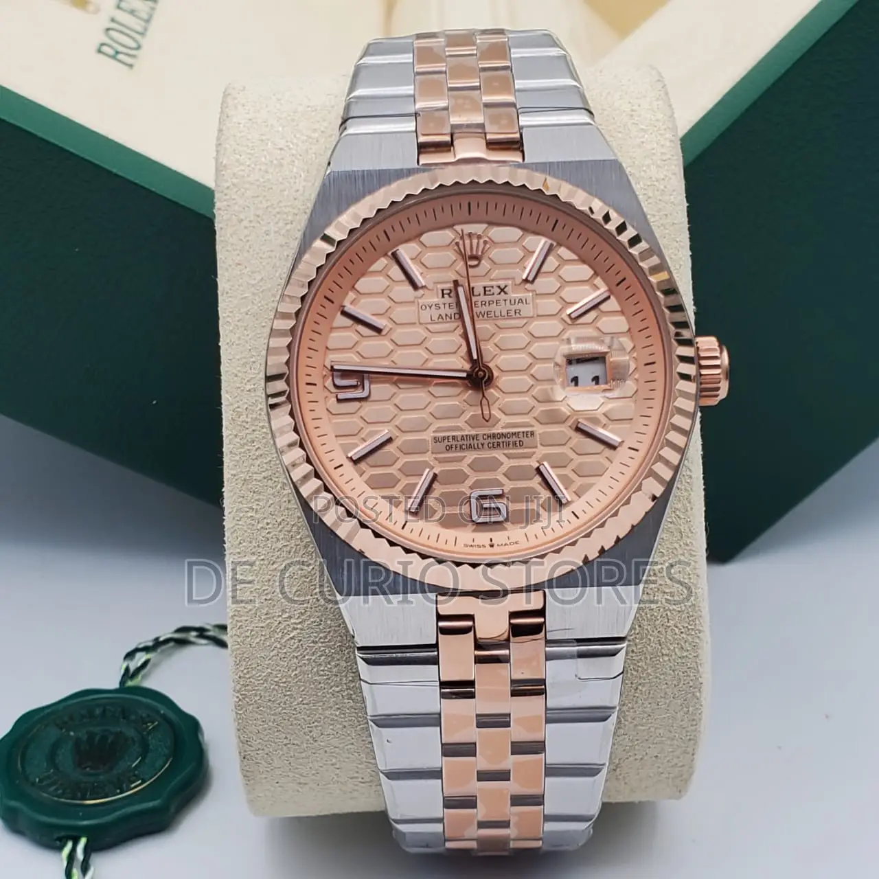 Rolex Male Watch Chain Strap Automatic System