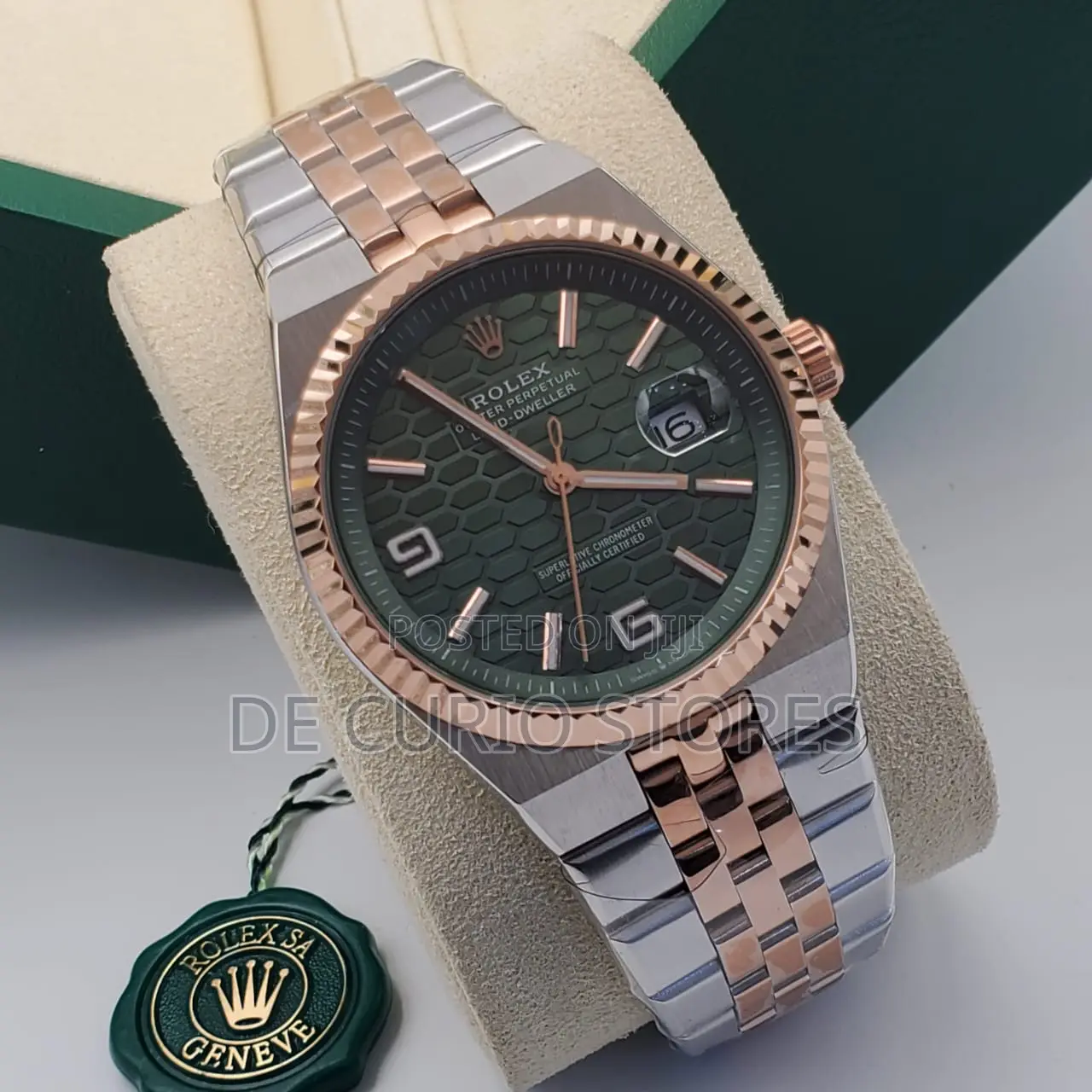Rolex Male Watch Chain Strap Automatic System