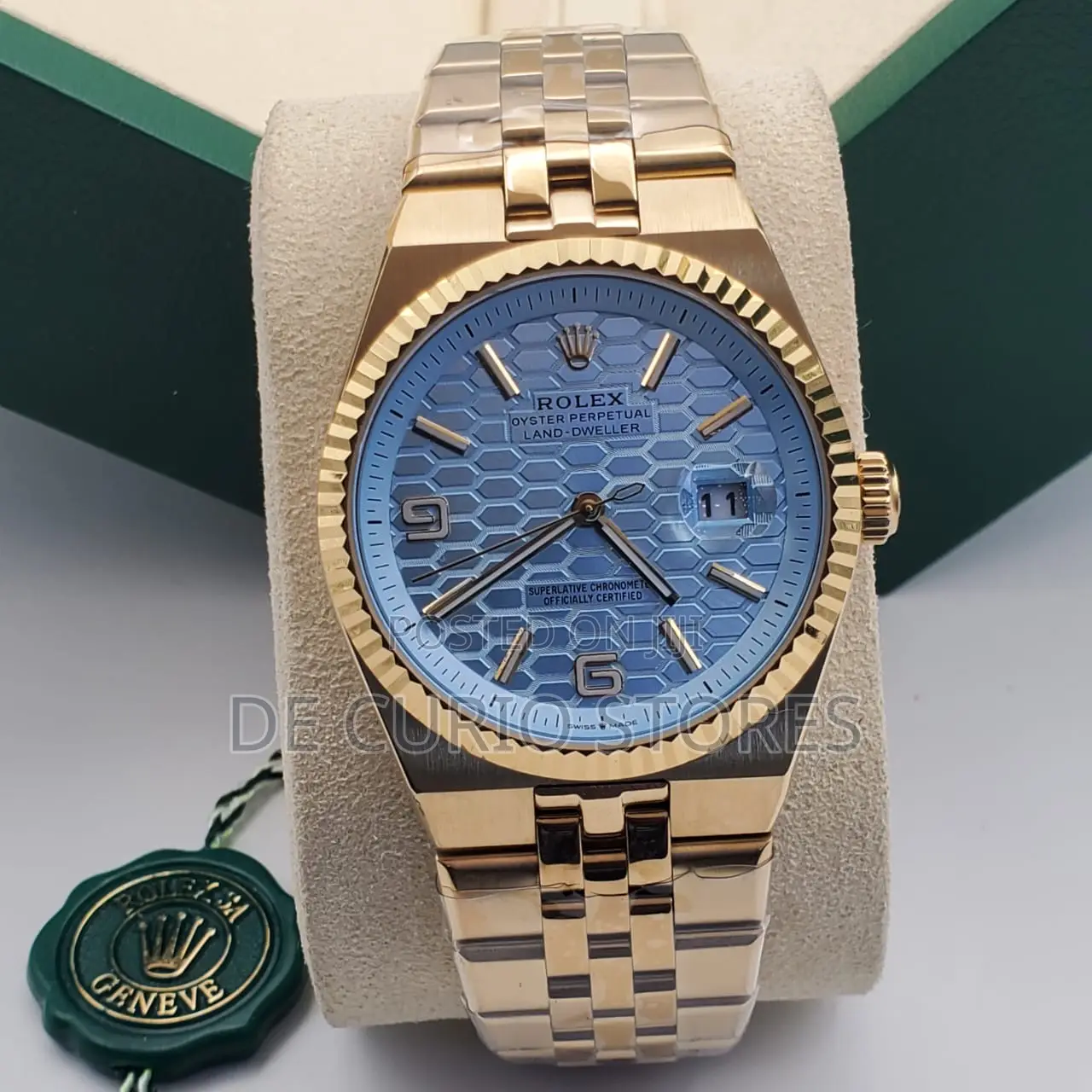 Rolex Male Watch Chain Strap Automatic System