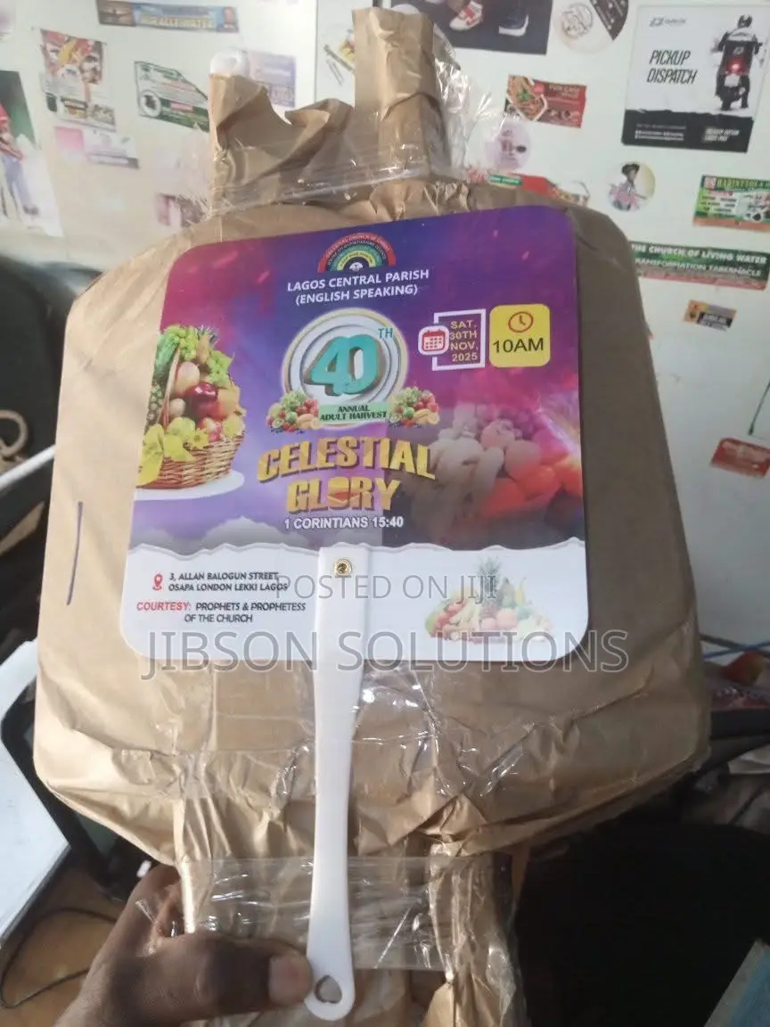 PVC Hand Fan