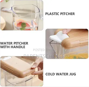 600ml Plastic Jug + 4 Pieces Cup