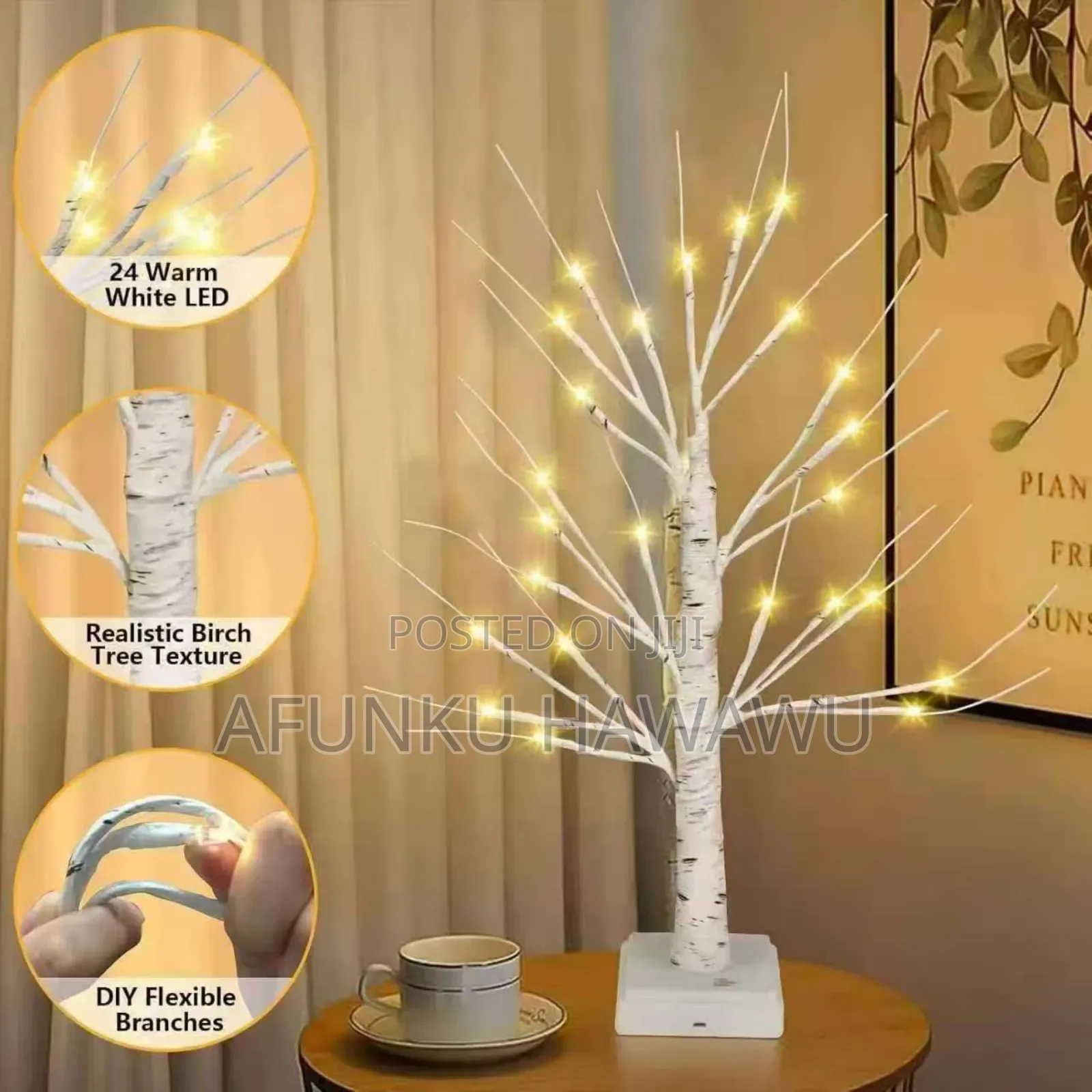 Interior Table Lamp Cherry Tree Led Lamp