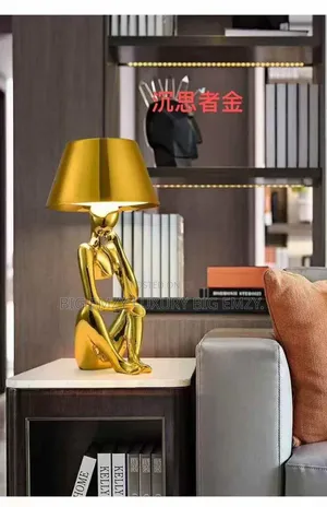 Modern Led Sculpture Table or Bedroom Lamp.