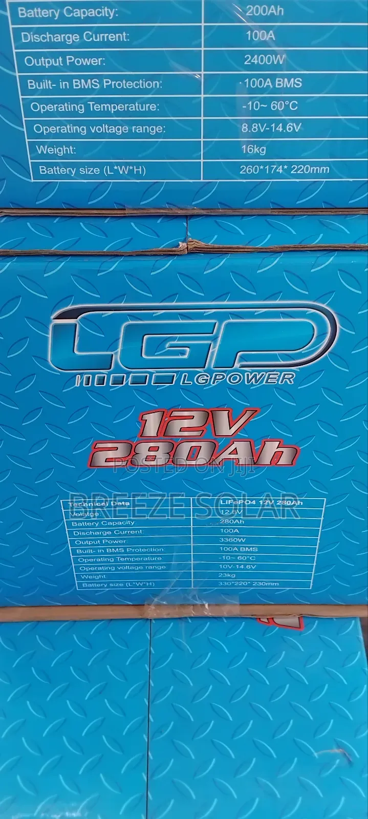 Solar Deep Cycle Battery