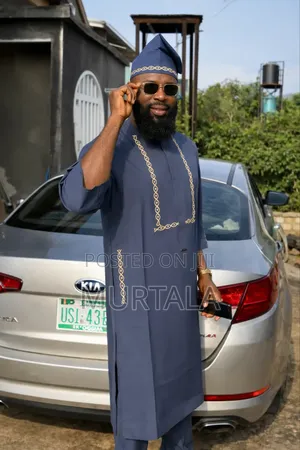 Men's Kaftan With Embroidery