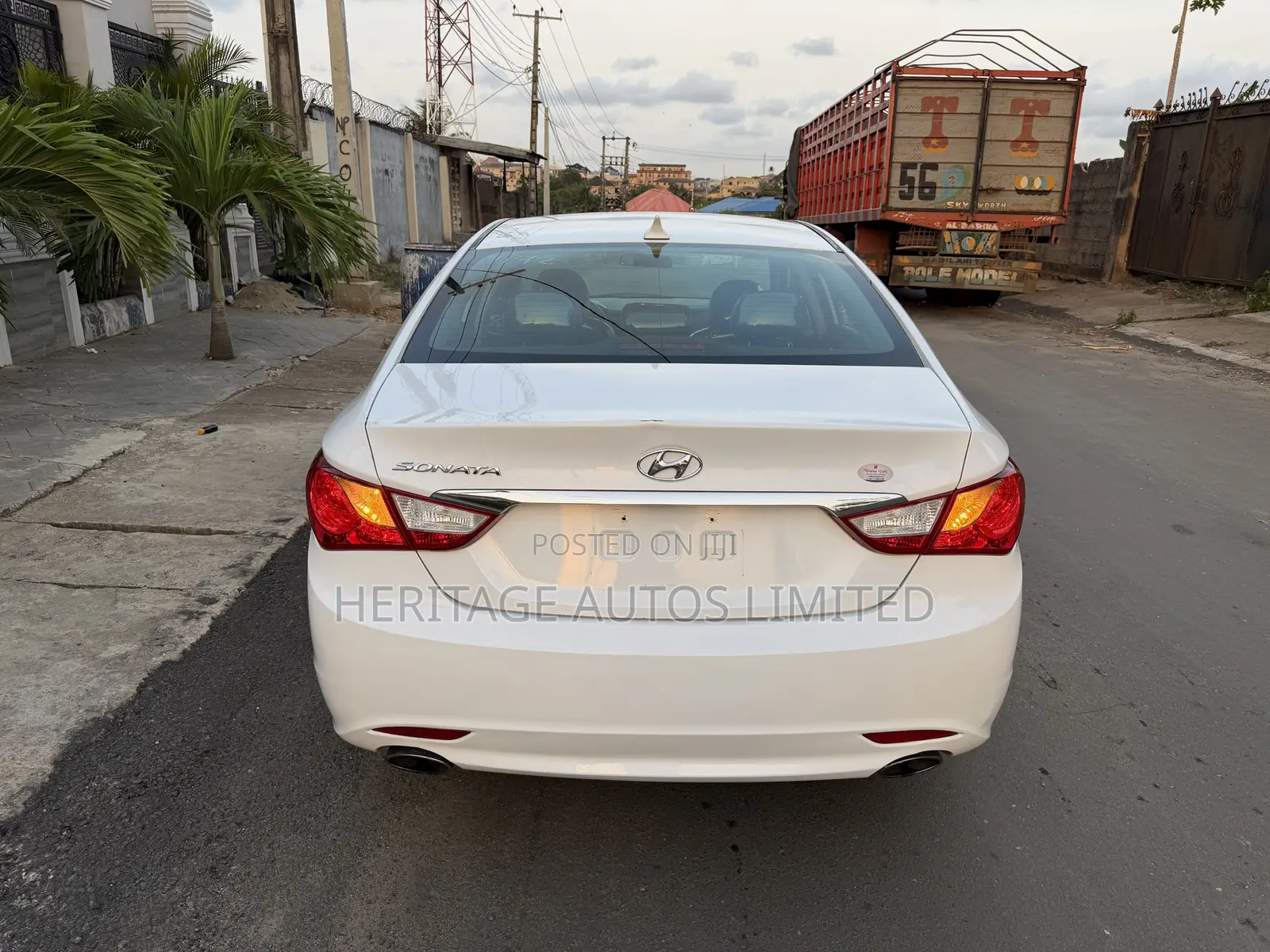 Hyundai Sonata 2013 White