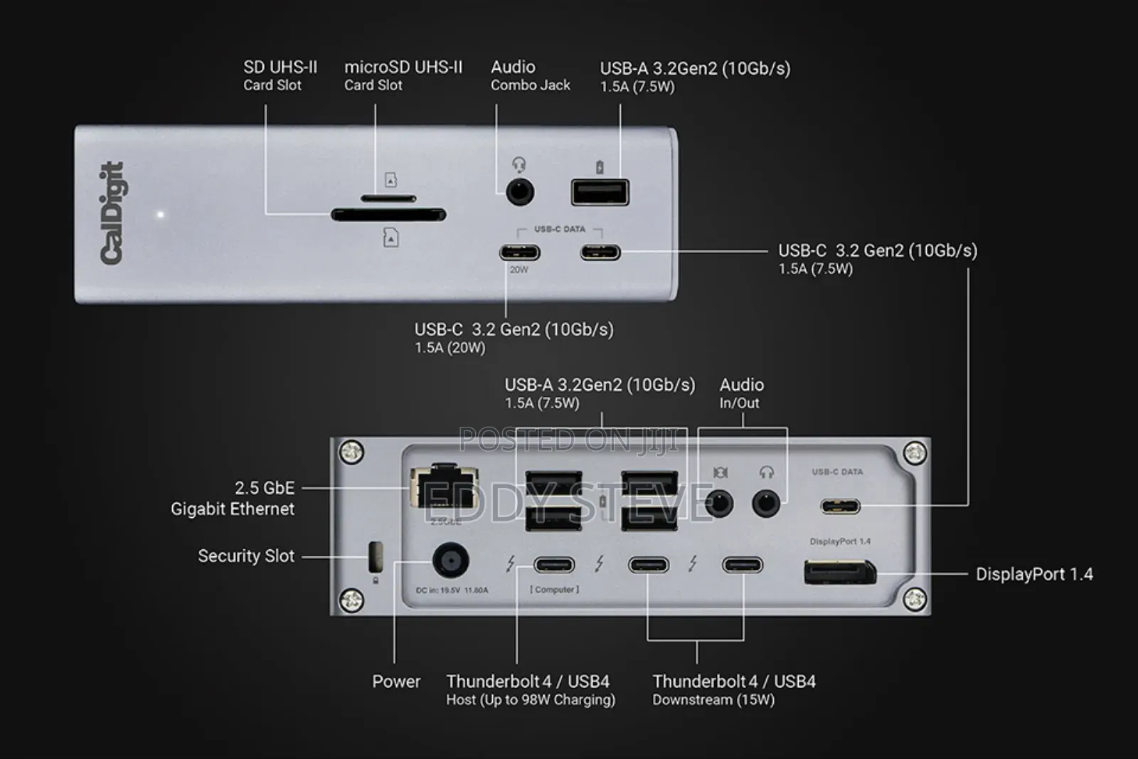 Caldigit Ts4 Thunderbolt Station 4