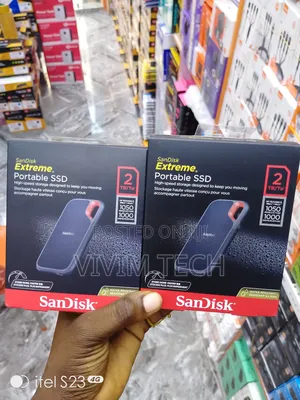 2tb Sandisk Extreme Portable SSD 1,050mbps