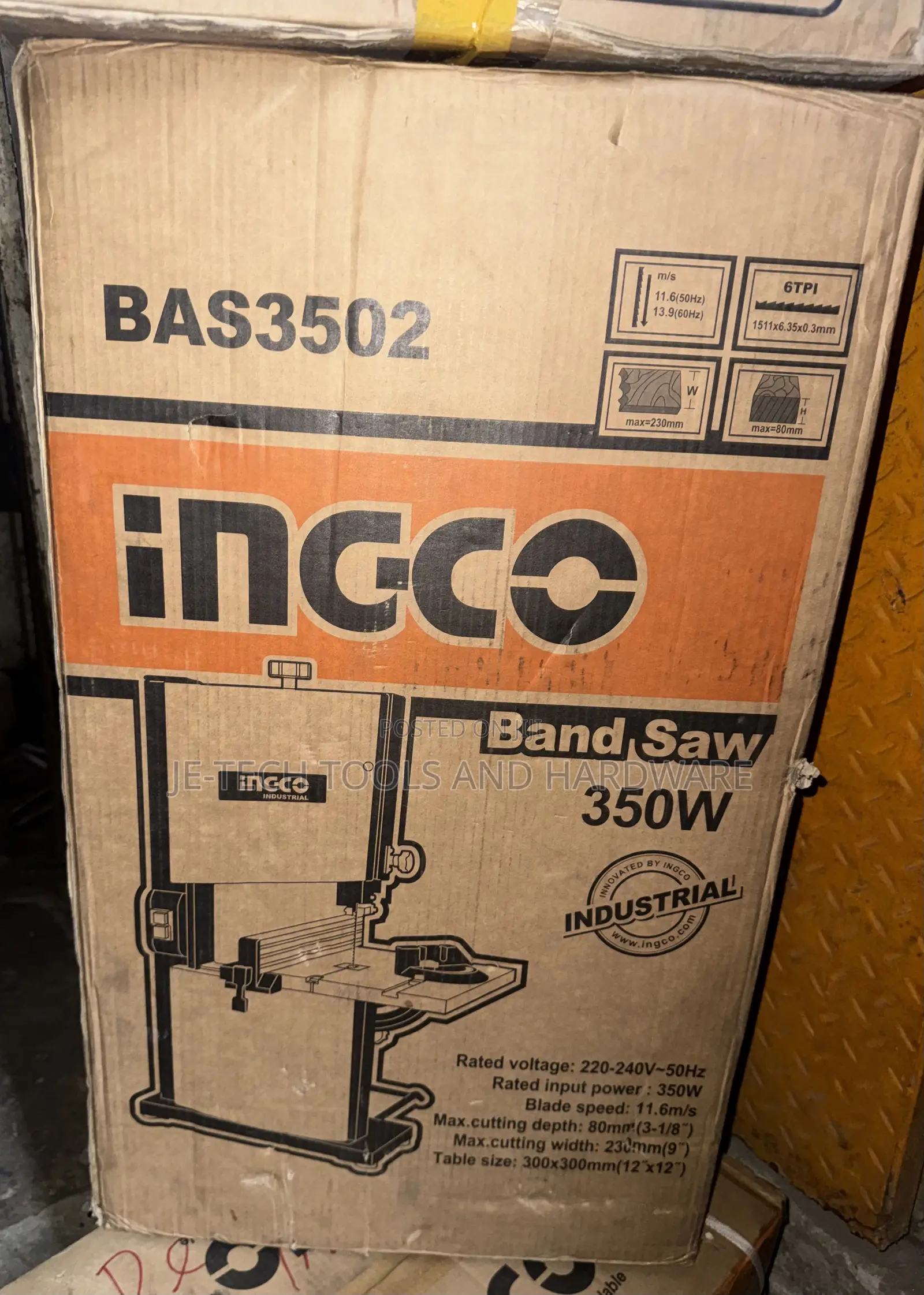 Ingco Bas3502 350w Band Saw.