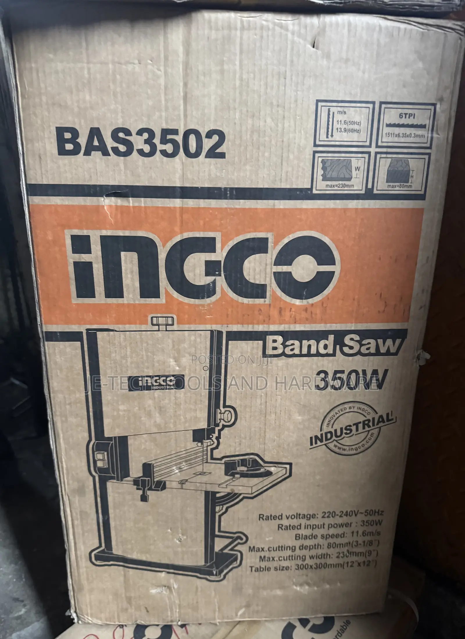 Ingco Bas3502 350w Band Saw.