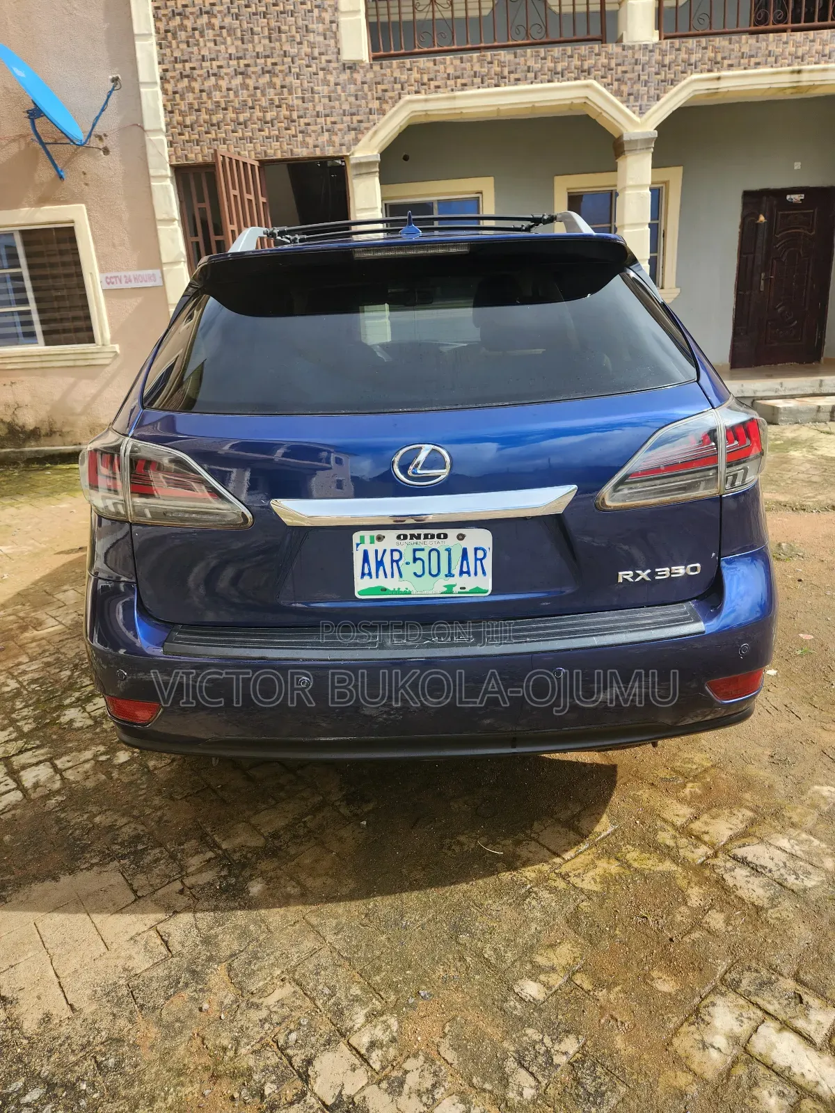 Lexus RX 350 FWD 2012 Blue