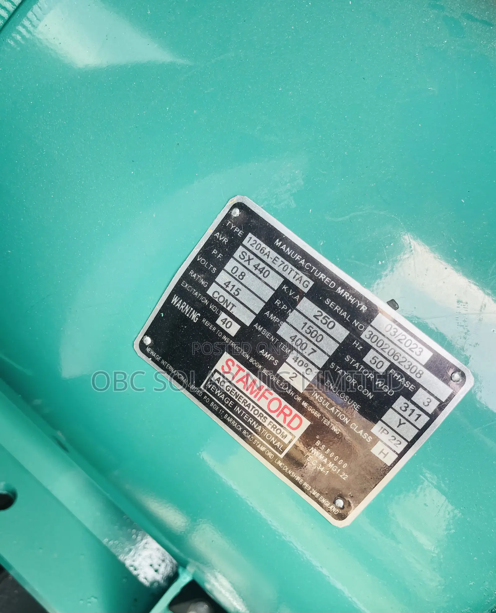 Perkins Uk Standard Soudproof Generator