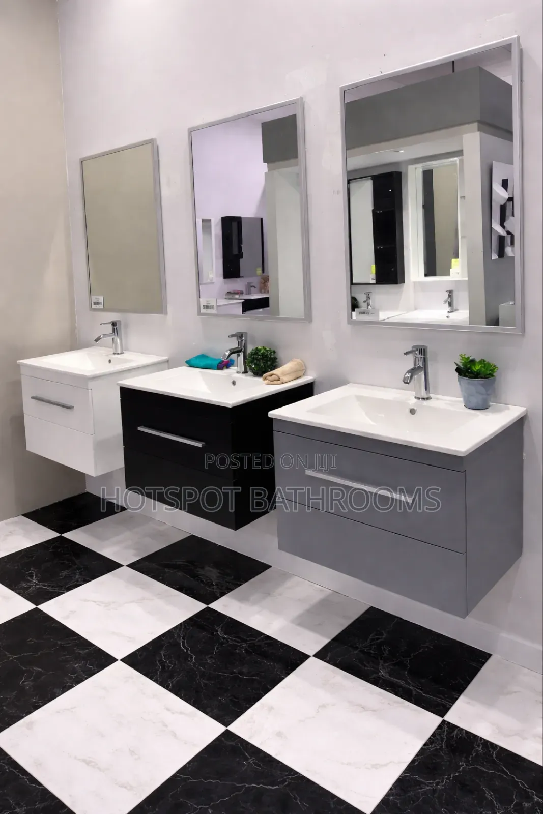 Luxury Bathroom Vanity Unit With Basin Mirror(Cabinet)