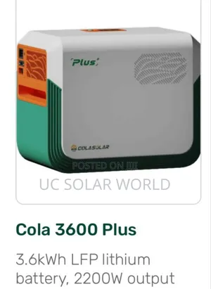 3.6kwh Cola Solar Generator