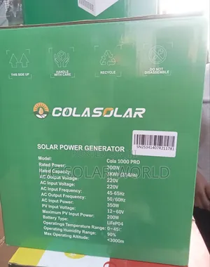 1kwh Pro Cola Solar Generator