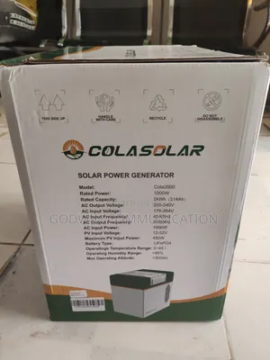 Cola 2000 Solar Generator