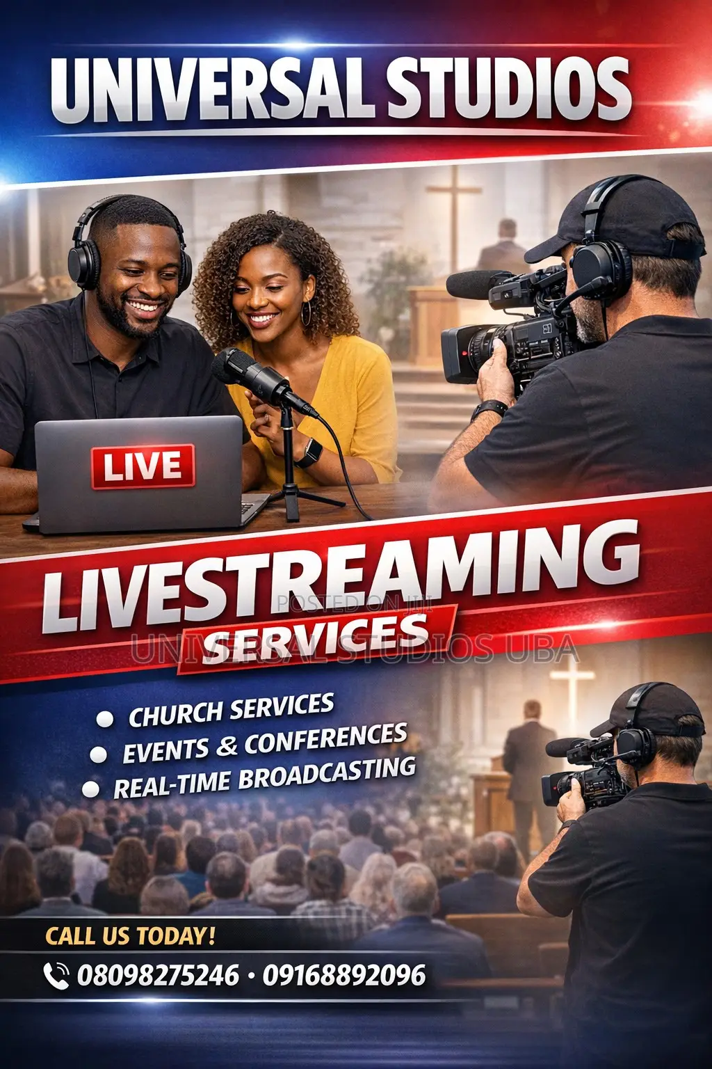 Professional Livestreaming Services