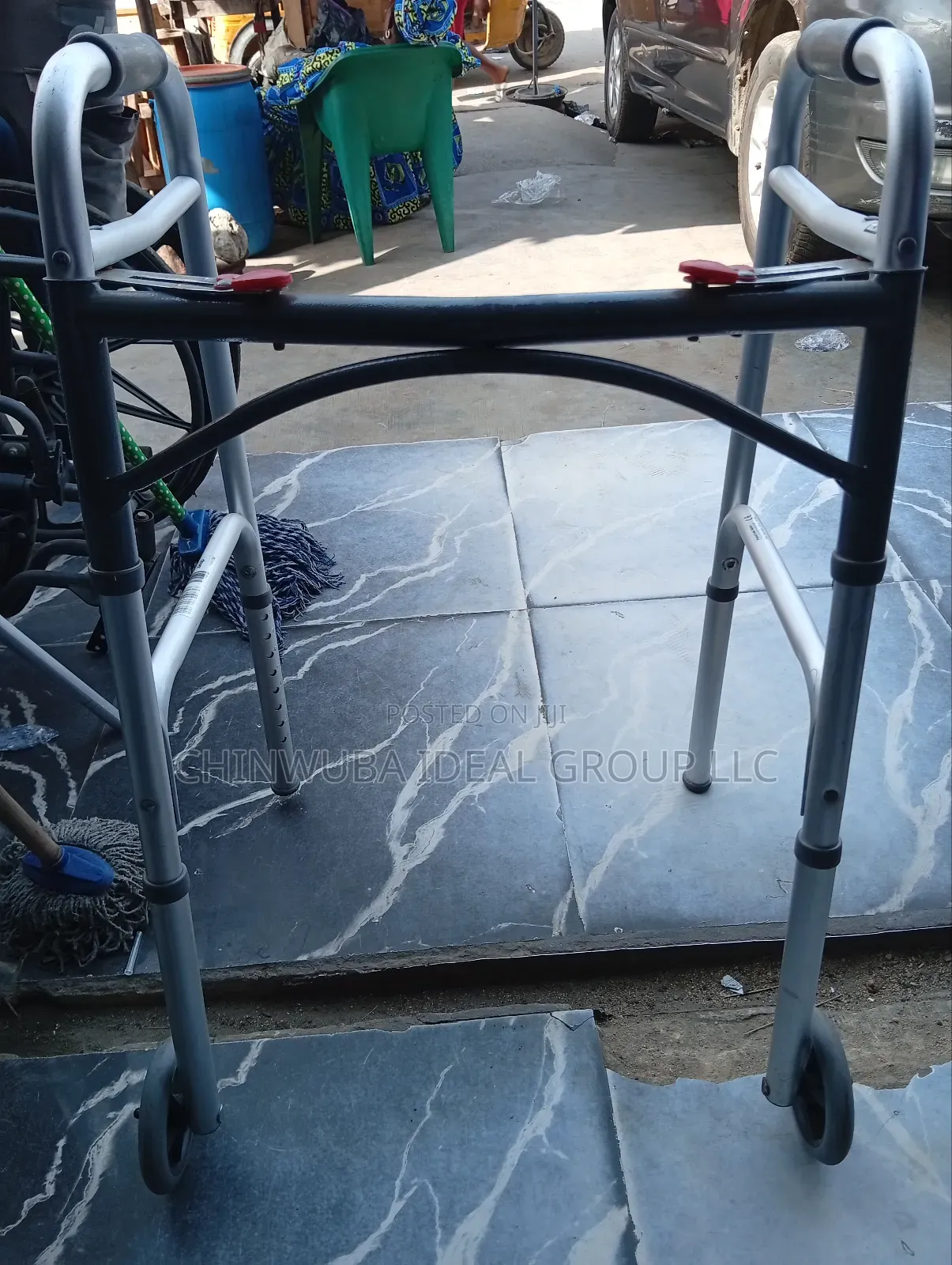 Zimmer Frame With Wheels