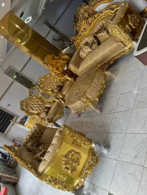 Gold Crown Royal Chair