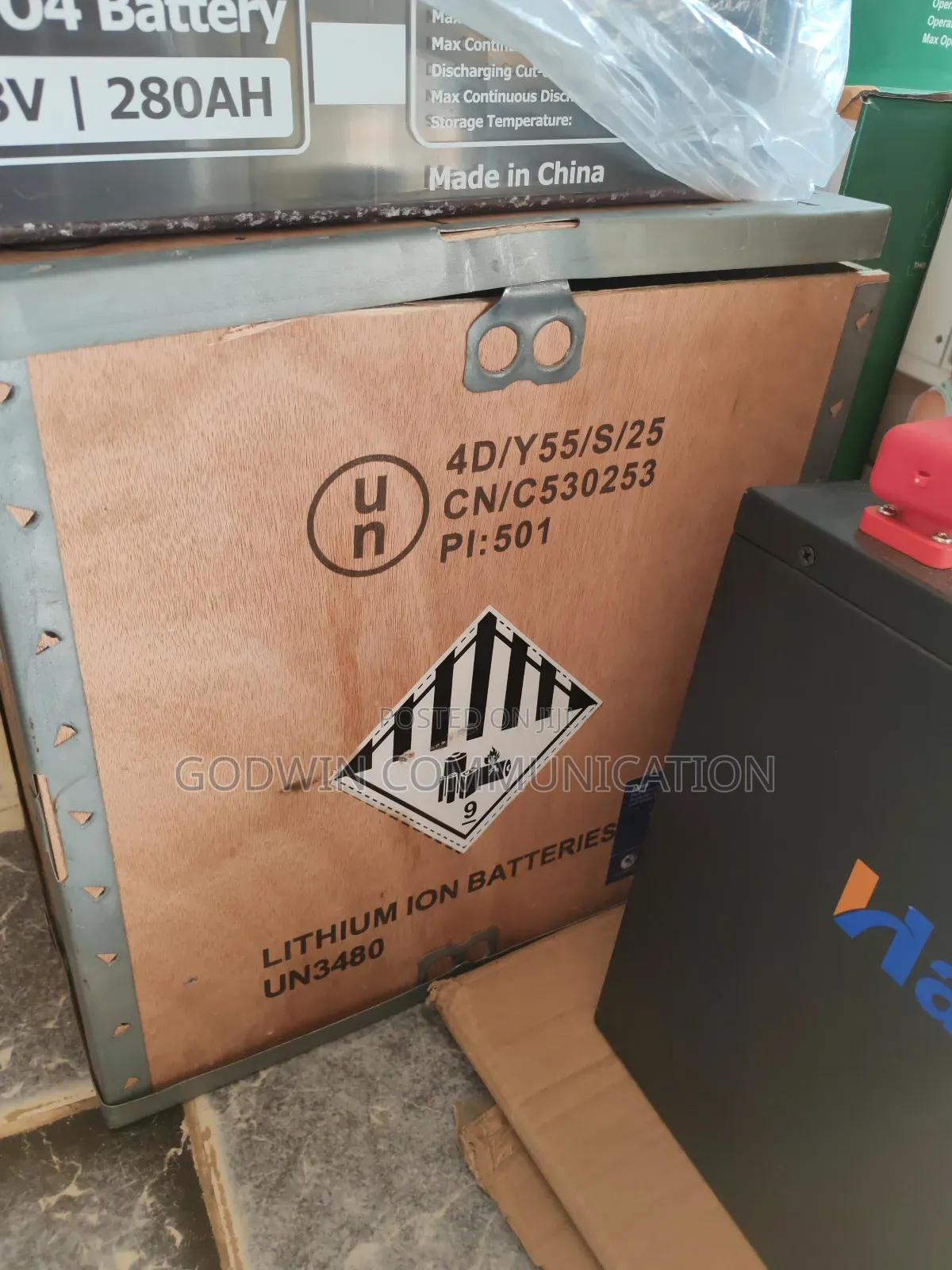 Haisic 4kwh Lithium Ion Battery 12v