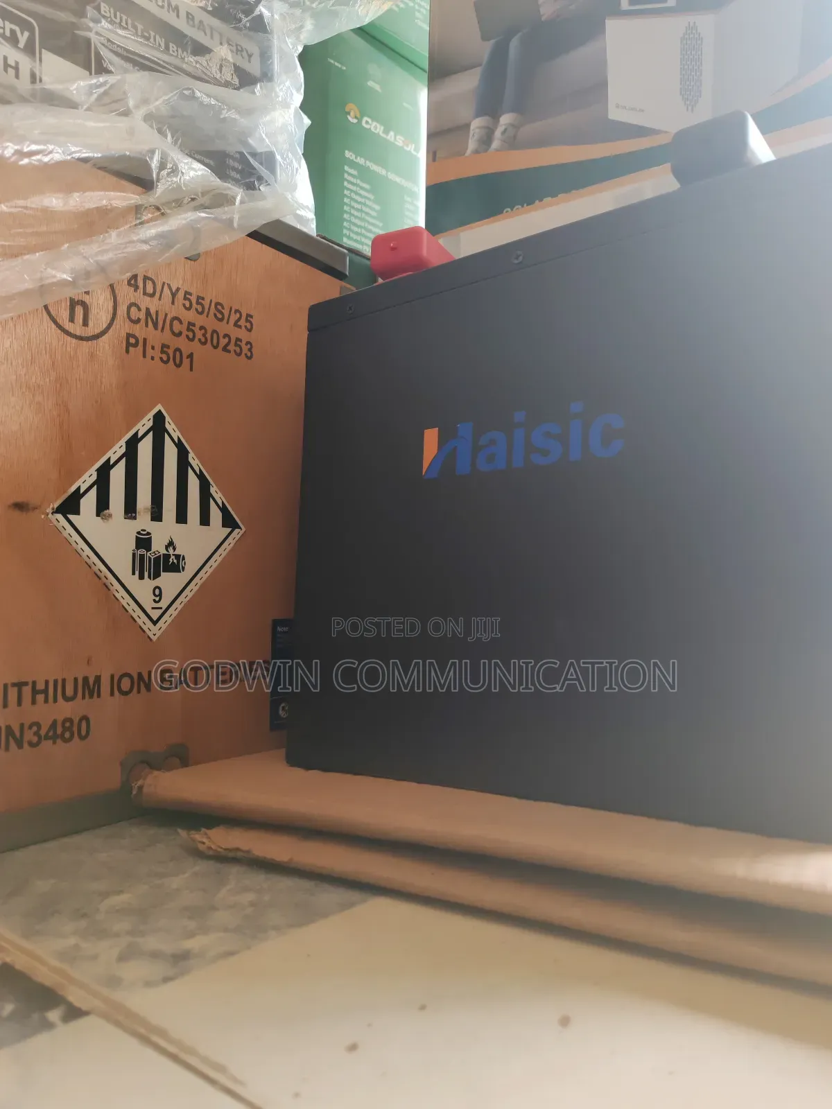 Haisic 4kwh Lithium Ion Battery 12v