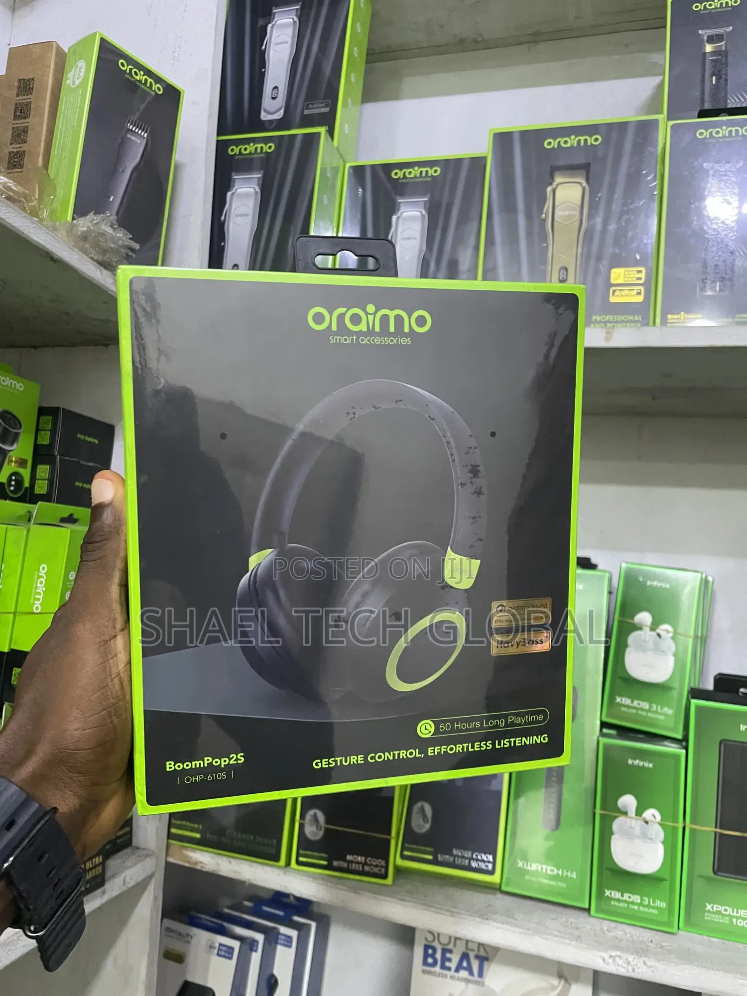 Oraimo Boompop 2s Ohp 610s Headset