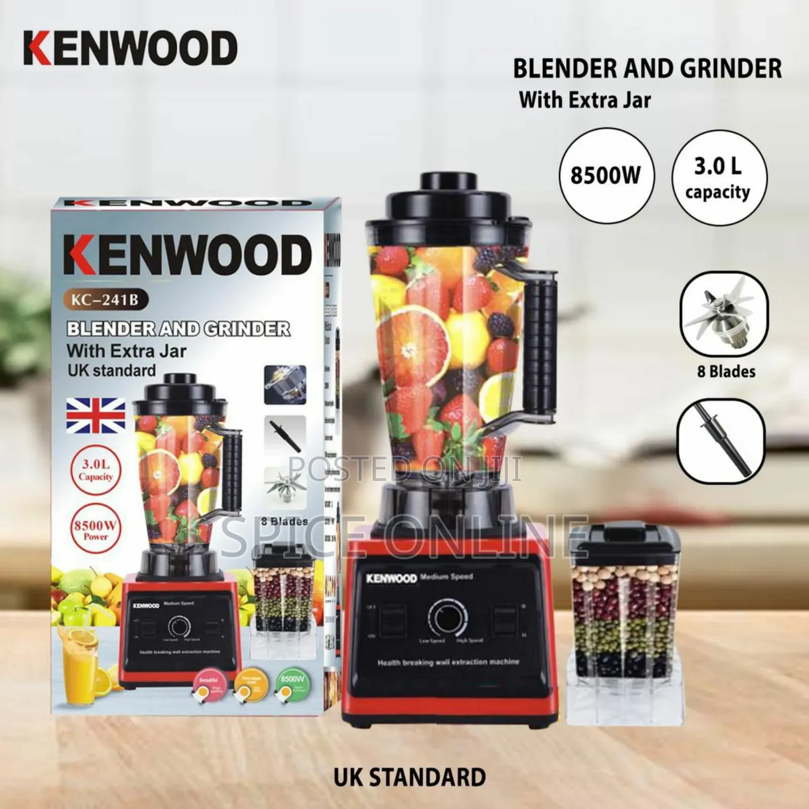 Xvip Kenwood 8500w Blender