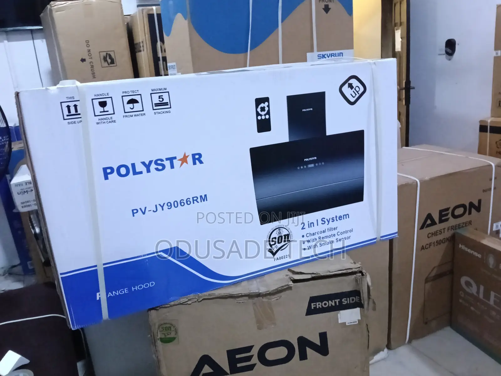Pv-Jy9066rm Rangehood by Polystar With Remote