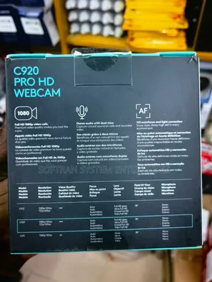 Logitech C920 Hd Pro Webcam
Full Hd 1080p Video Calling