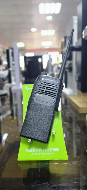 Security Motorola Gp-340 Walkie Talkie