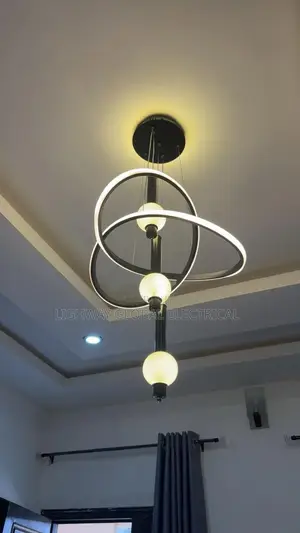Led Microphone Chandelier