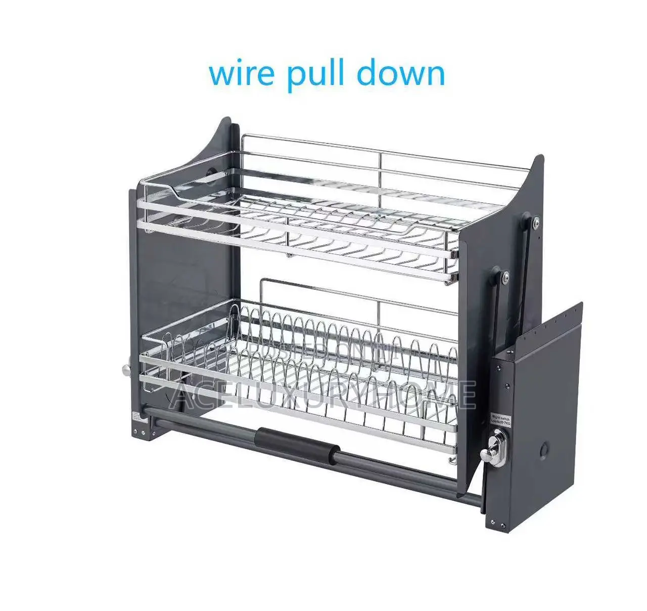 Plate Rack Wire Pull Down for sale - Aceluxuryhome Price: ₦ 220,000 on ...