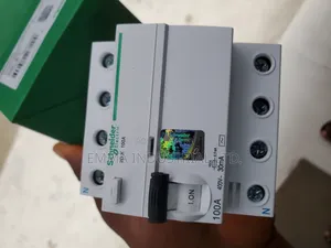 Schneider Elcb Breaker 4p 100amp