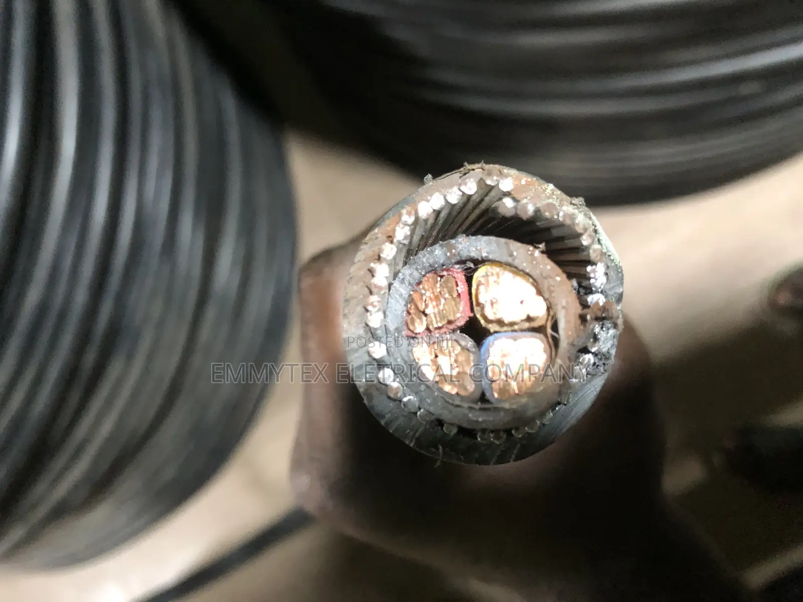 25mmx4core Armoured Cable