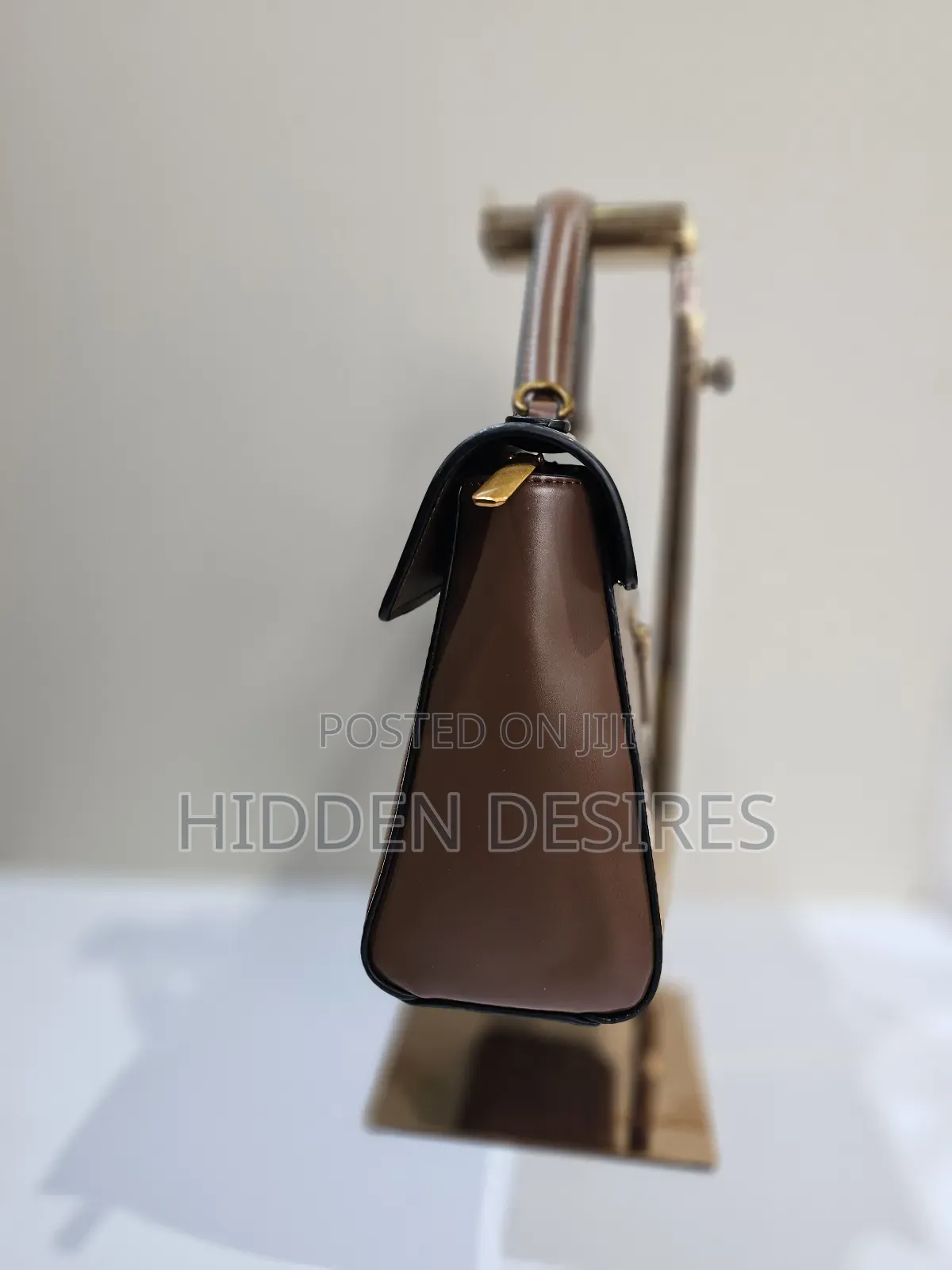 Brown Leather Boss Bag