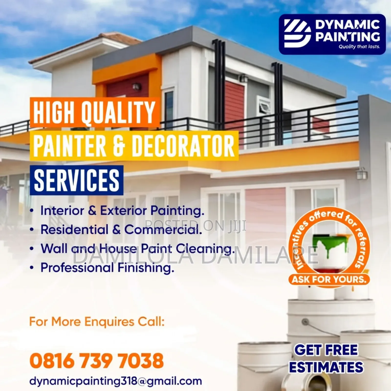 Interior and Exterior Painter
