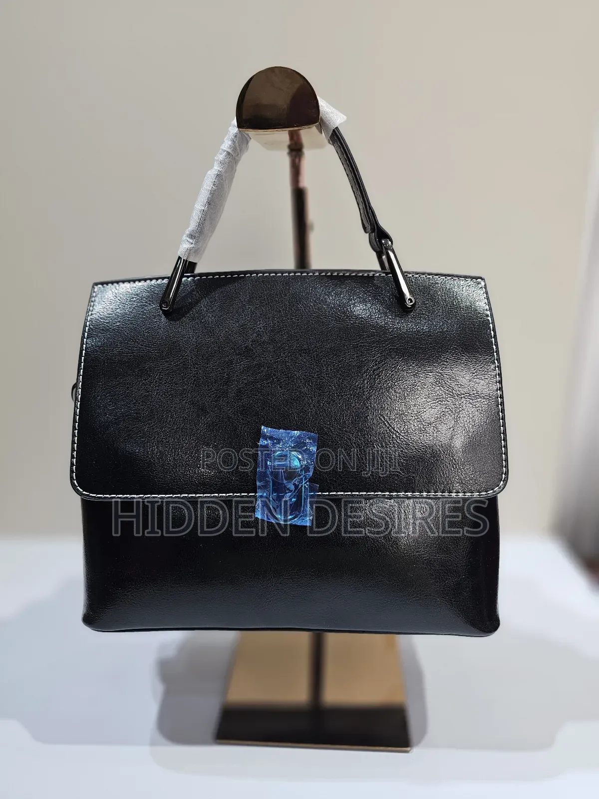 Black Leather Bag
