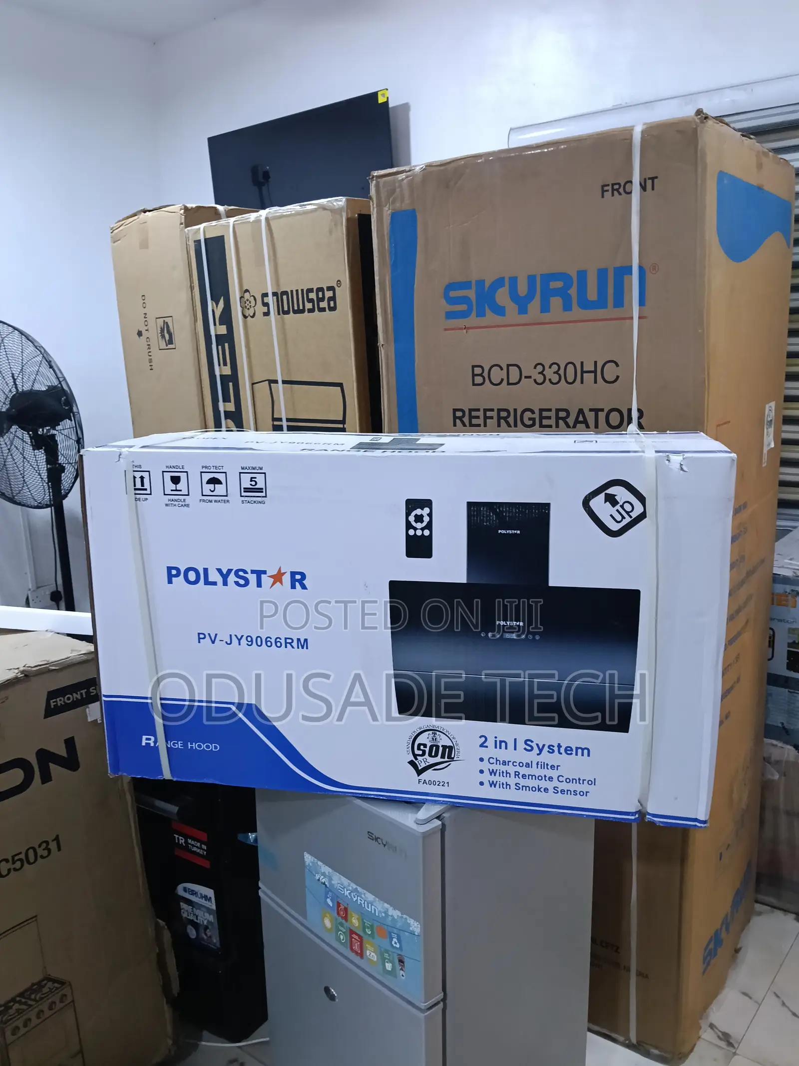Pv-Jy9066rm Model Polystar Rangehood Remote Feature