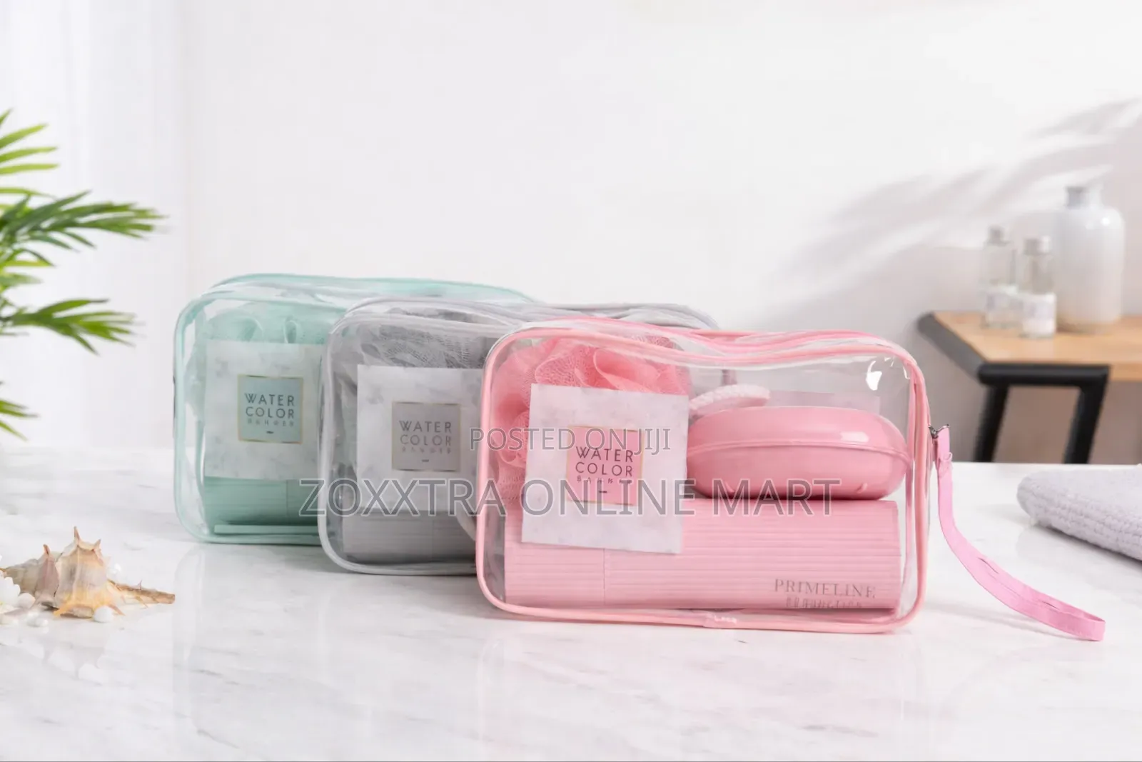 Waterproof Toiletry Organizer Set