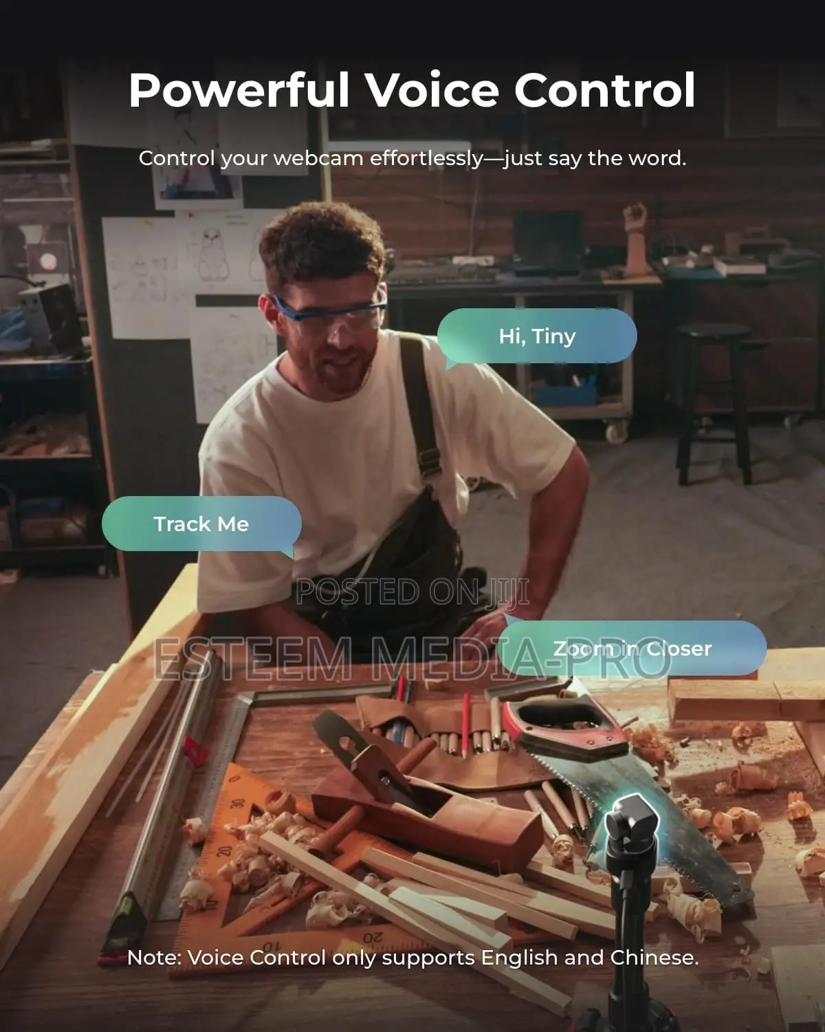 Obsbot Tiny 3 Ai-powered Spatial Audio Webcam