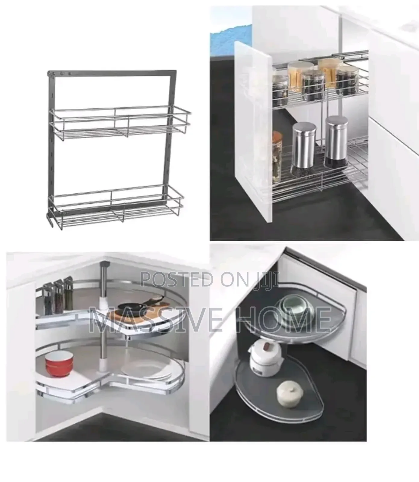 Pullout Pot Rack Magic Corner