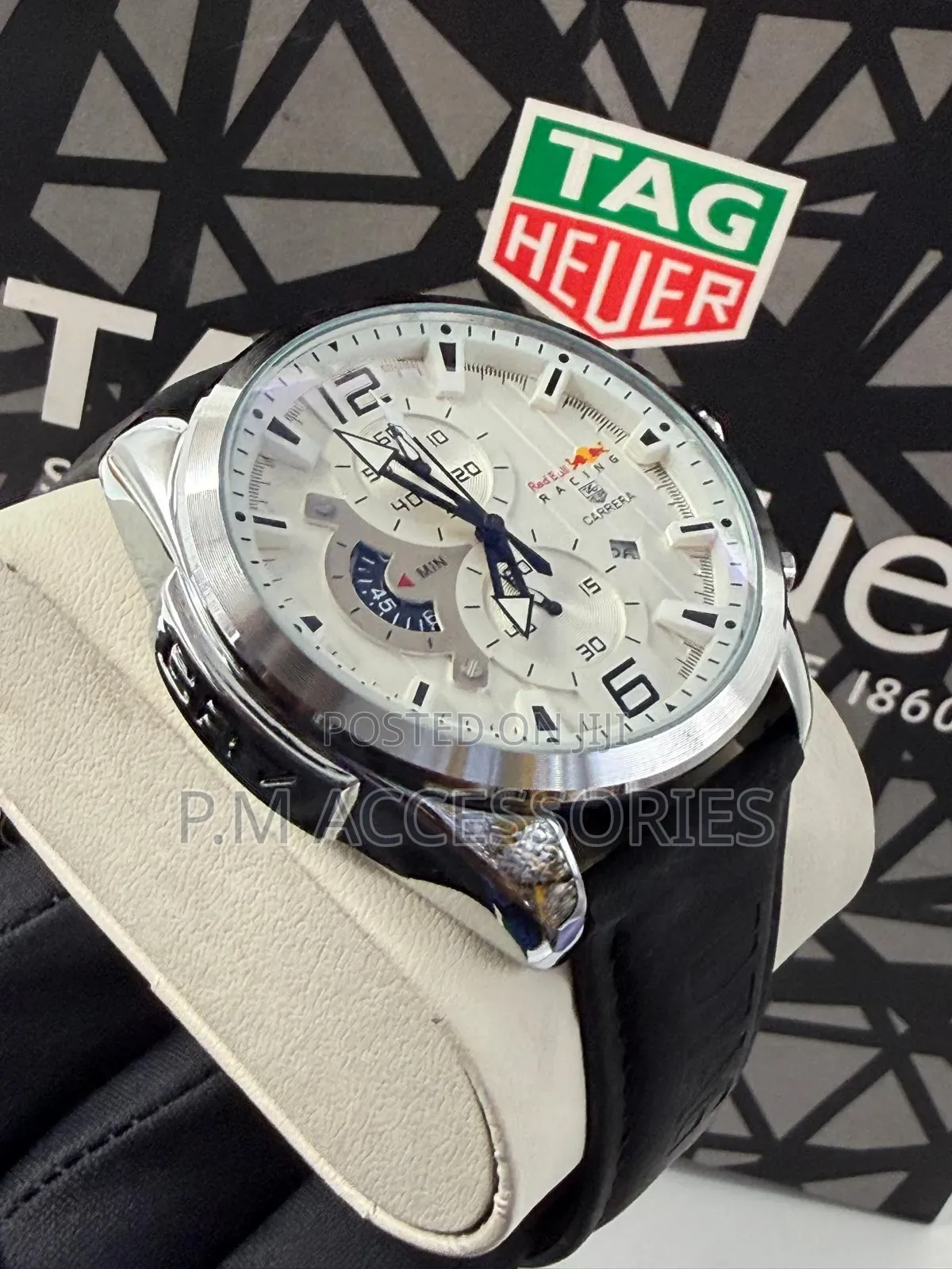 Tag Heure Carrera Leather Watch