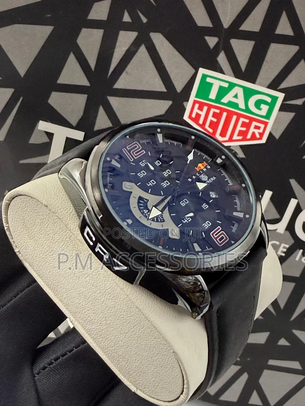 Tag Heure Carrera Leather Watch